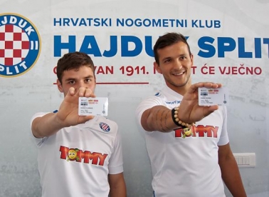 Iluridze i Bukva u Hajduku