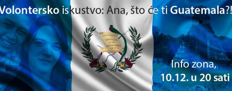 Ana je nastavila život u Guatemali