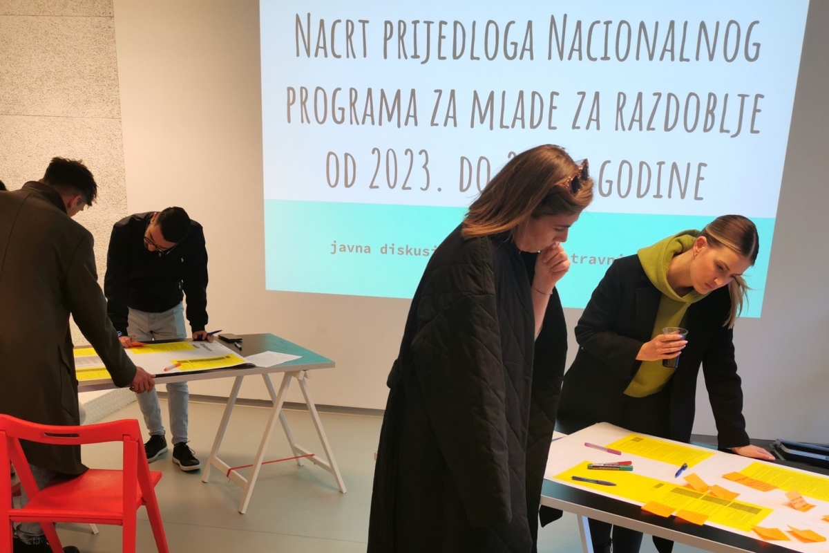 Nacionalni program za mlade: Polovina prihvaćenih komentara kreirana je na diskusiji u Splitu