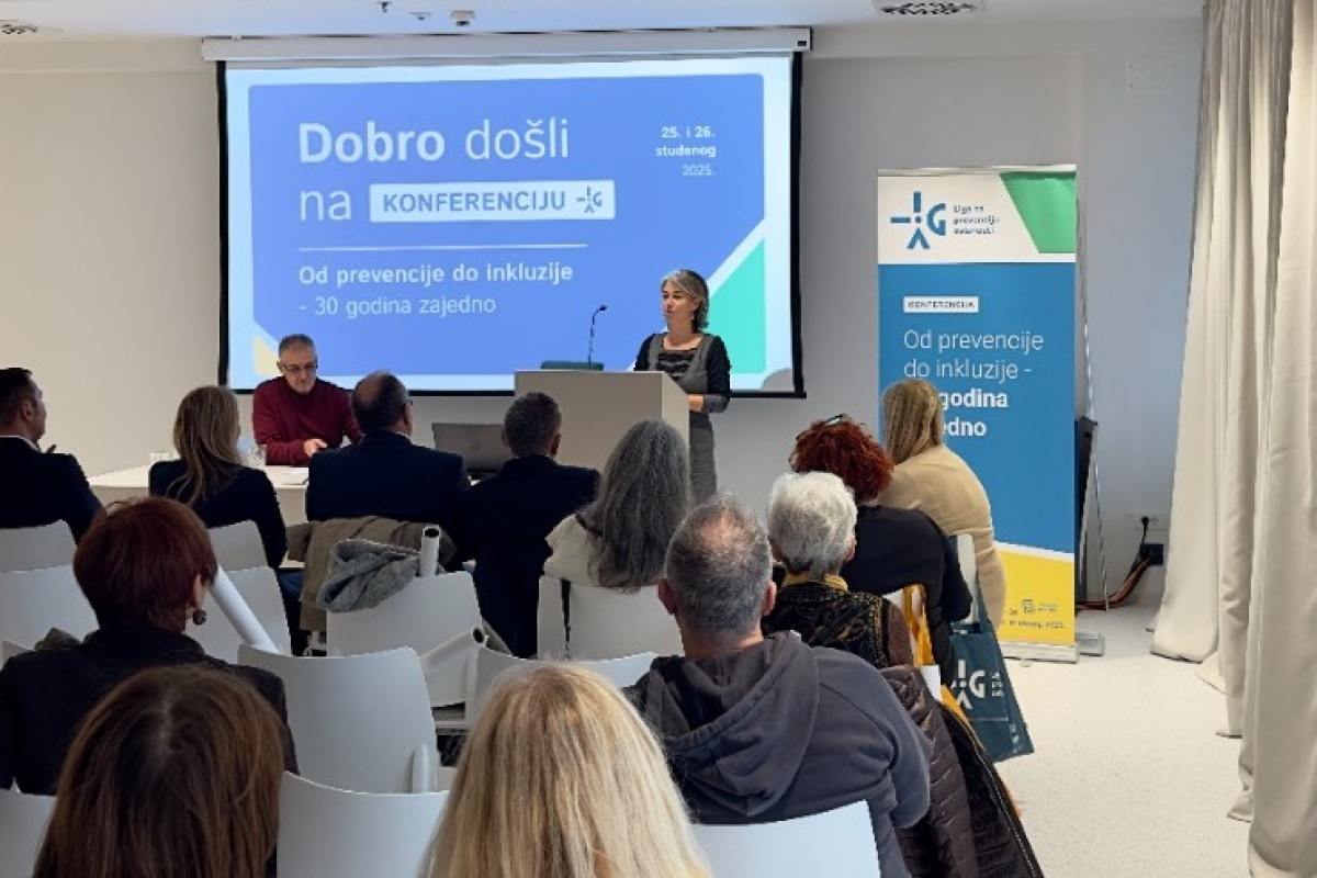 Info zona o važnosti prostora za mlade na 30. obljetnici Lige za prevenciju ovisnosti